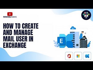 How to Create and Manage Mail User in Exchange | Networking Academy | #exchangeonline #365