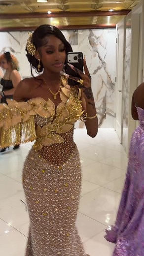 ✨#prom2k26 #westafricantiktok #stunning (clap for the dress) designer: @Sophiexx.ng ✂️ (SO-FIX)