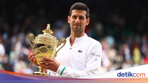 Novak Djokovic Juara Wimbledon 2021!