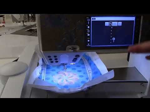 Bernina V9 Software: Cutwork Applique Demo