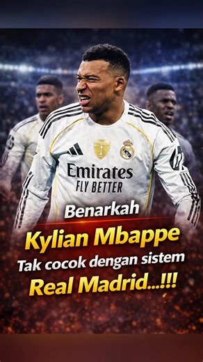 Is it true that Kylian Mbappe doesn't fit into Real Madrid's system? #football #realmadrid #ucl #...