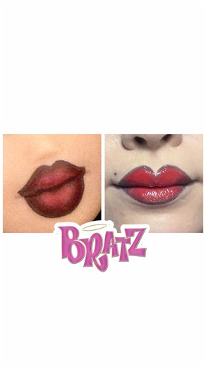 Tutorial de maquillaje Bratz: labios de cereza y más