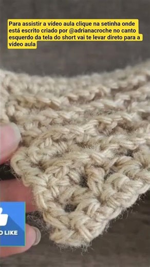 Standard crochet stitch with waves. The video tutorial is now available!