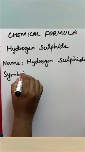 Ionic Compounds Made Easy Hydrogen Sulphide Formula Trick