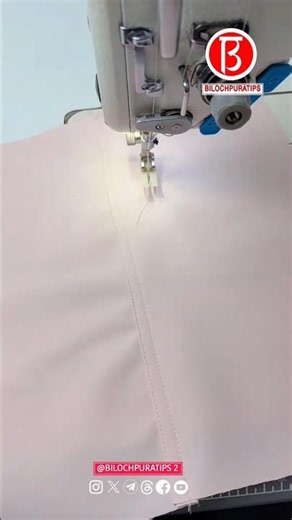 Hand-sewn seam sewing Tutorial