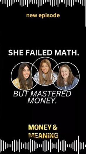 She Failed Math #moneyandsuccess #womeninbusiness