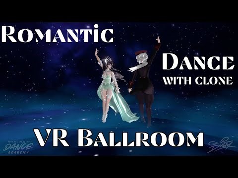 A Cute Romantic VR Ballroom Dance Amongst the Stars | #VRChat
