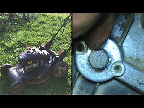 “fixing” a lawnmower that HIT A TREE STUMP (complete diagnostics)…
