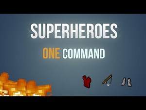 Minecraft - Superhero Items in one command!