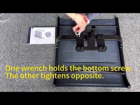 Outdoor Swivel Chair Installation