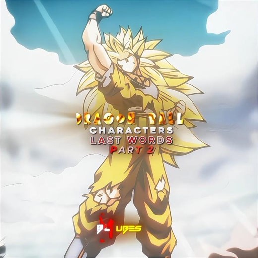 Dragon Ball Characters Last Words Part 2 | DB Edit | Djo - End Of Beginning | #dragonball #shorts