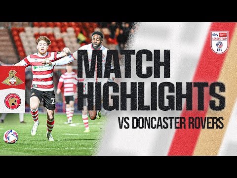 Highlights | Doncaster Rovers 2 - 2 Walsall