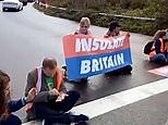 Insulate Britain film themselves blocking the M25 motorway