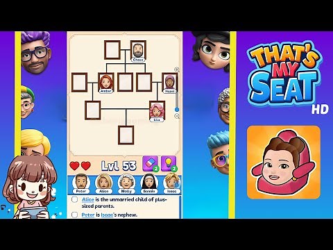 That's My Seat level 53 Solution Walkthrough