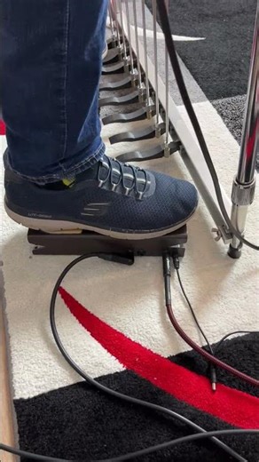 Volume-Pedal: nicht voll durchtreten