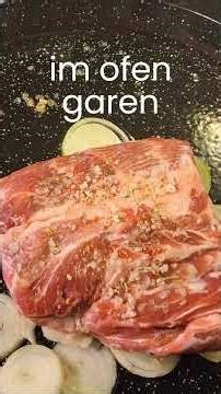 Schweinenacken dicken Bohnen / Pork Collar, broad beans & Rice