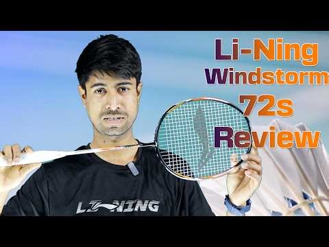 Li-Ning Windstorm 72S Review 🏸 72g Super Light Racket | Smash, Control & Defense Test