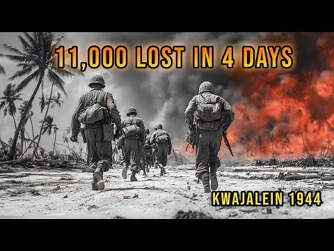 11,000 Japanese Soldiers Lost in 4 Days — Fall of Kwajalein 1944