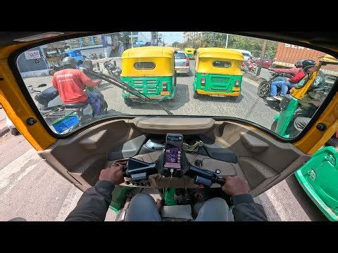 2025 Bajaj RE CNG Auto Rickshaw - POV Test Drive
