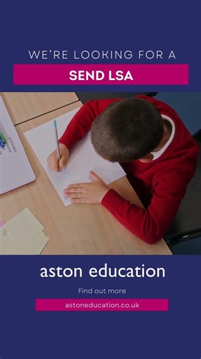 We are looking for a SEND Learning Support Assistant