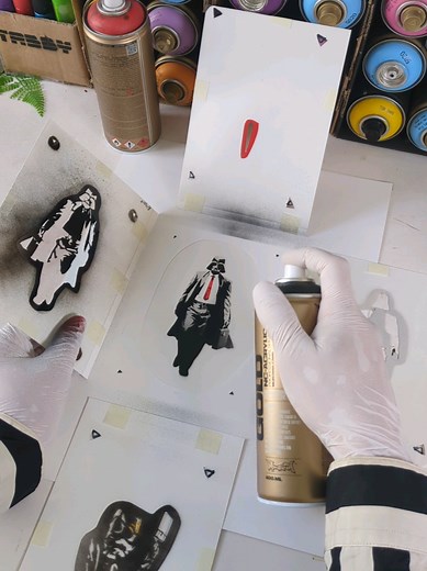 Explore TABBY Quick Folding Stencil Painting Techniques