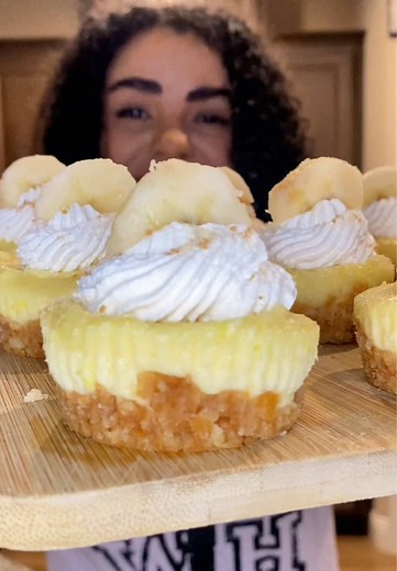 Banana Pudding Cheesecake Cupcakes Recipe