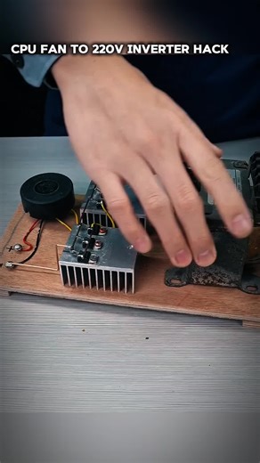 DIY Project: Hack CPU Fan for 220V Inverter