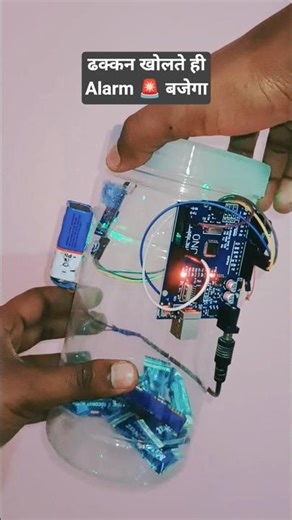 Anti-Theft Bottle Alarm Using Arduino 😎