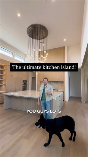 LE Construction LLC on Instagram: "This massive 10’ x 10’ luxury kitchen island isn’t just a statement piece - it’s a storage powerhouse! #fyp #foryou #kitchen #dreamkitchen #kitchenisland #luxuryhomes #customhomes #homebuilder"