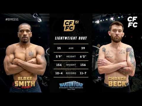 Blake Smith vs. Chance Beck | Full Fight Replay | CFFC 151