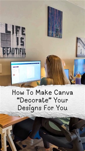 How to make Canva "decorate" your designs for you
