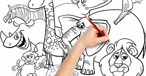 Coloriage animal à imprimer - Colorier des animaux