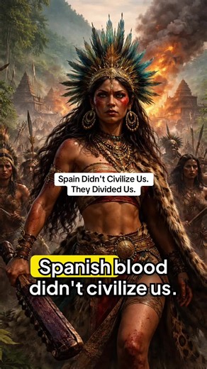 Spain Didn't Civilize Us. They Divided Us. The Spanish caste system created colorism that still affects Mexico today. We're taught to be proud of Spanish blood and ashamed of indigenous roots. Time to reclaim our truth. Drop a ❤️ if you're proud of your indigenous heritage 👇🏽 #MexicoEterno #Colorism #IndigenousPride #MexicanCulture #DecolonizeYourMind Spanish caste system Mexican colorism Indigenous erasure Mestizo identity Colonial Mexico Spanish conquest Indigenous visibility