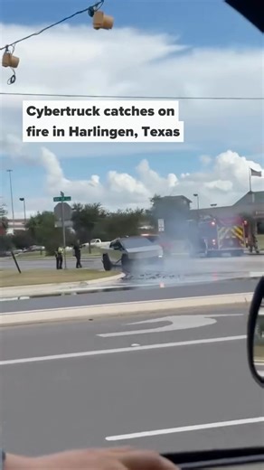 The Cybertruck crashed into a fire hydrant, causing the battery to ignite after the water from the fire hydrant soaked it, ValleyCentral4 reported on Aug. 27, 2024. Authorities have not disclosed if any injuries resulted from the accident. 🎥 @k1mberlyy.nicole #texas #tesla #cybertruck #electricvehicle | Lonestarlive.com