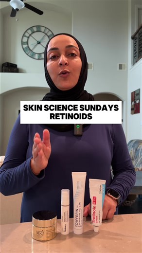 Not all retinoids work the same way. Here is the clinical breakdown of retinol, retinal, adapalene, and tretinoin and how to choose the right one for your skin. This is general education only, not personal medical advice. #retinoids #retinol #retinal #tretinoin #adapalene #skinsciencesunday #skincare #skincarescience #retinolvsretinal #tretinoinvsretinol #adapalenegel #skincareingredients #antiaging #acneskincare #physicianadvice #evidencebasedskincare #skinbarrier #retinoicacid #skintok #dermat