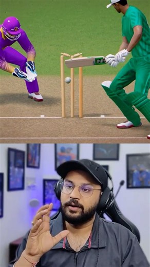 MY FIRST WICKET IN CRICKET 26 CAREER MODE 🤩 #cricket26 #shorts