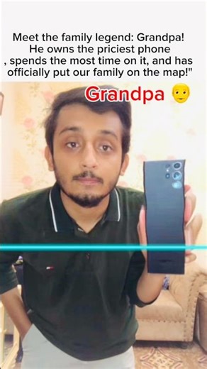 Grandpa has more screen time than me! 💀📱