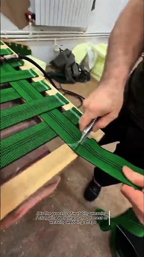 Webbing Seat Weaving