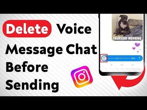 How To Delete Voice Message Before Sending On Instagram Chat (Updated)
