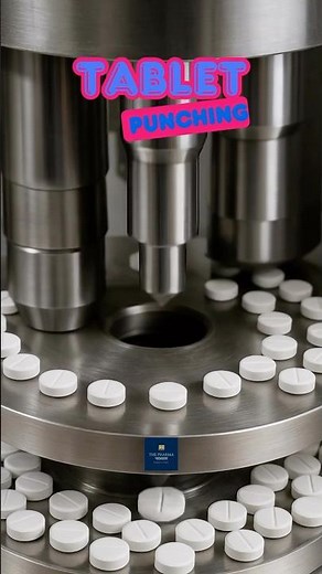 "Tablet Manufacturing Process | टैबलेट बनाने की विधि" #explore #science #ytshorts #shortsfeed #short