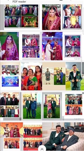 12x36 Wedding Album Design #wedding #albumdesign #photography #weddingphotography