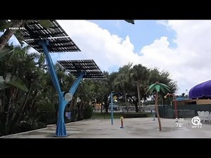 FPL touts solar trees during National Clean Energy Week