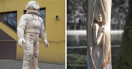 Artist Turns Tree Stumps Into Magical Sculptures, And Here Are 20 Of His Best Creations