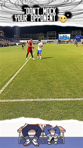 Instant Karma for Showboating Keeper