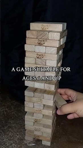 🎯 Classic Jenga Game | Fun Family Stacking Challenge! 🧩