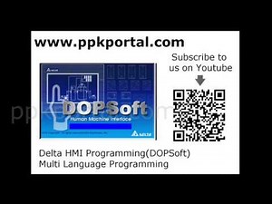 Delta HMI MultiLanguage Programming