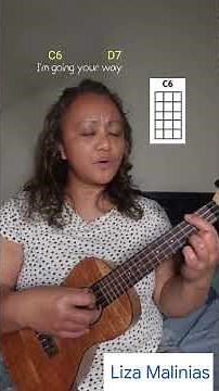 "Moon River" (basic finger picking pattern) easy ukulele chords #tutorial #cover #music