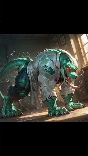 #lizard #muscle #growth #transformation #spiderman