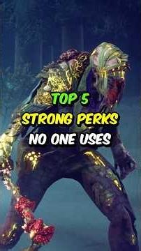 Top 5 Strong Killer Perks Nobody Uses in Dead by Daylight