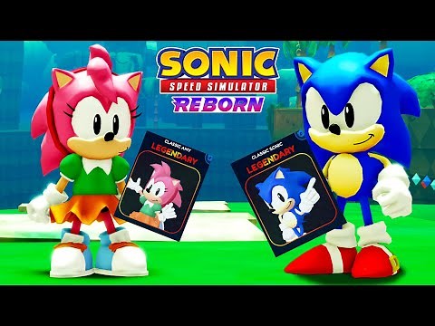 How To Unlock Classic Sonic & Amy FAST + Halloween Shop! (Sonic Speed Simulator)